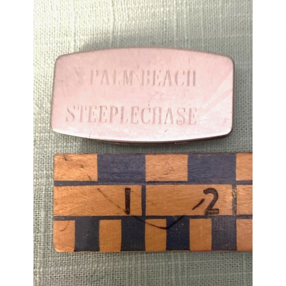 Vintage Zippo Palm Beach Steeplechase Money Clip Gentlemans Knife